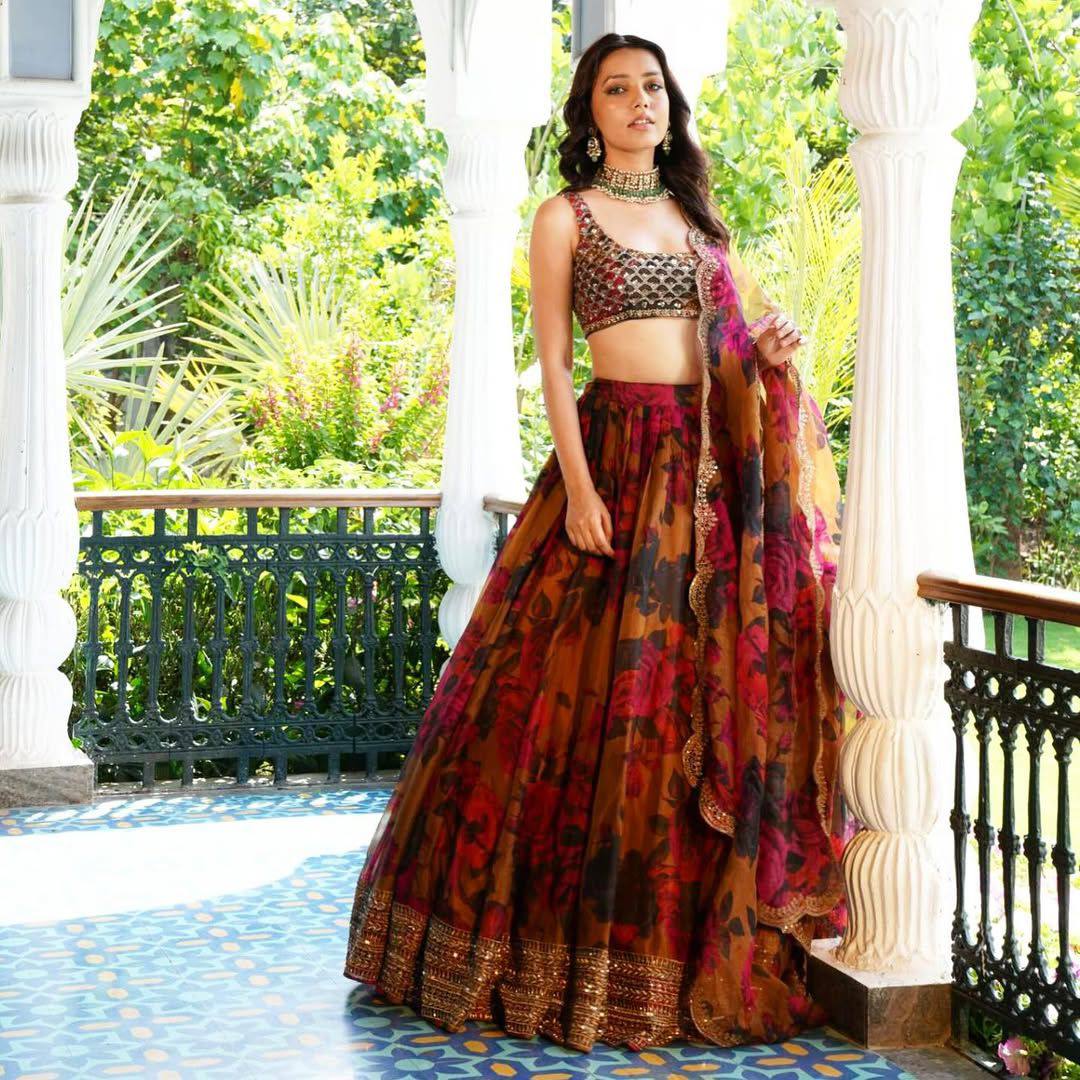 Buy Floral Lehenga Indore