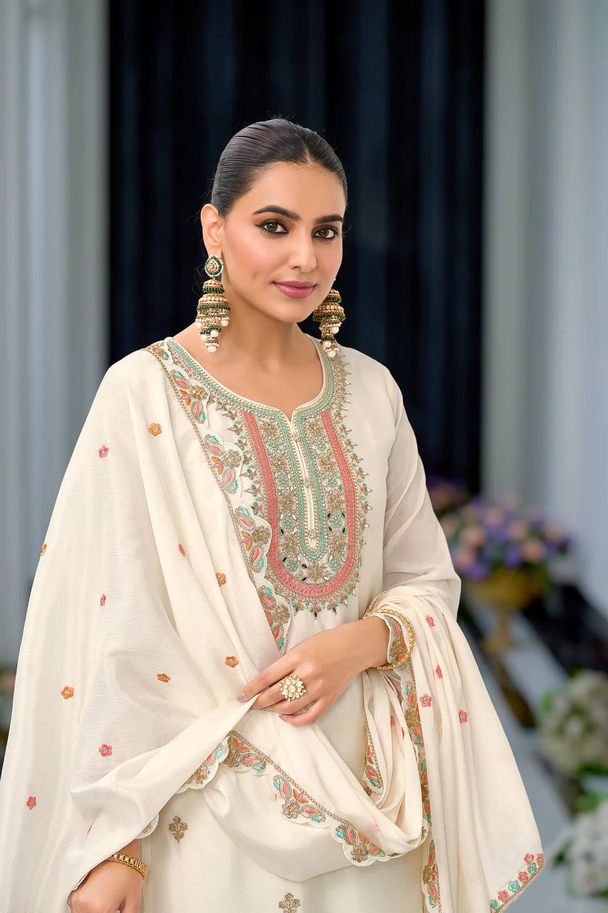 Designer Party Sharara with Dupatta