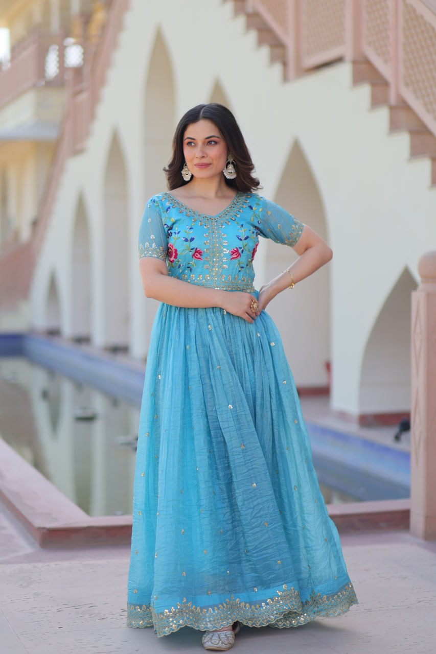 PREMIUM DESIGNER READYMADE GOWN