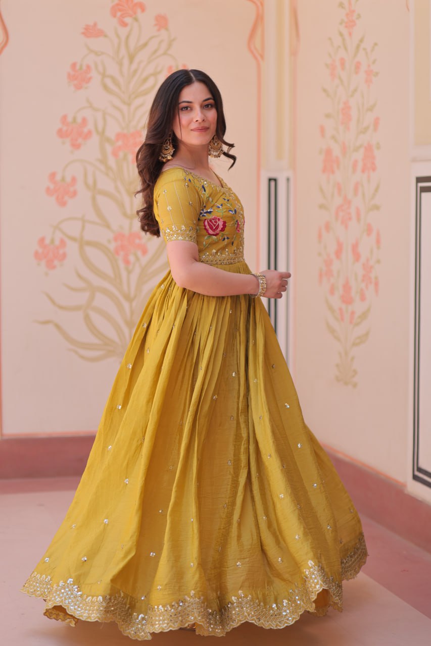 PREMIUM DESIGNER READYMADE GOWN