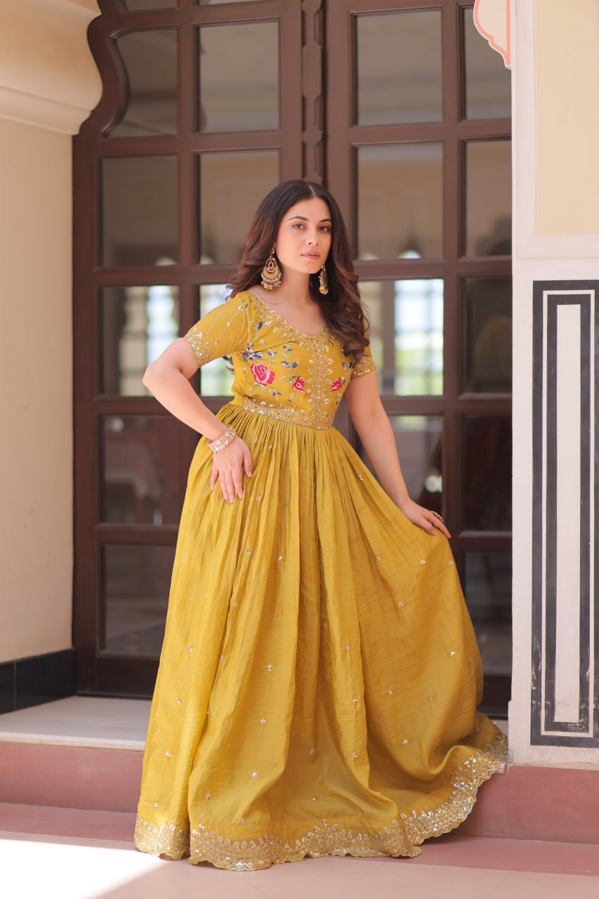 PREMIUM DESIGNER READYMADE GOWN