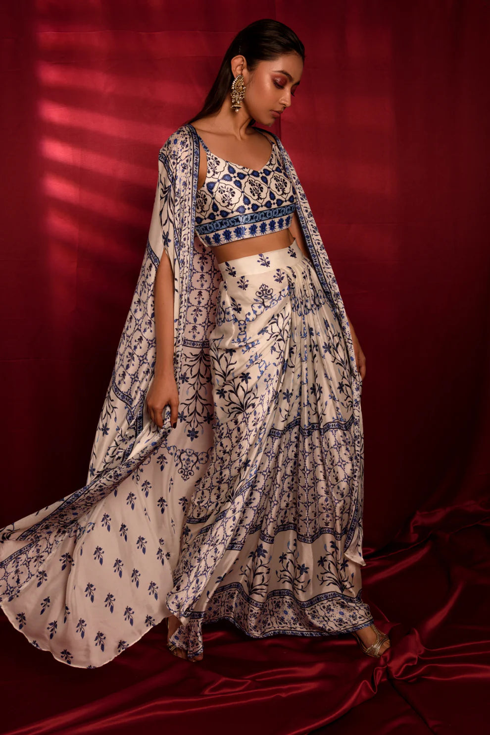 White Dhoti for Women in Delhi
