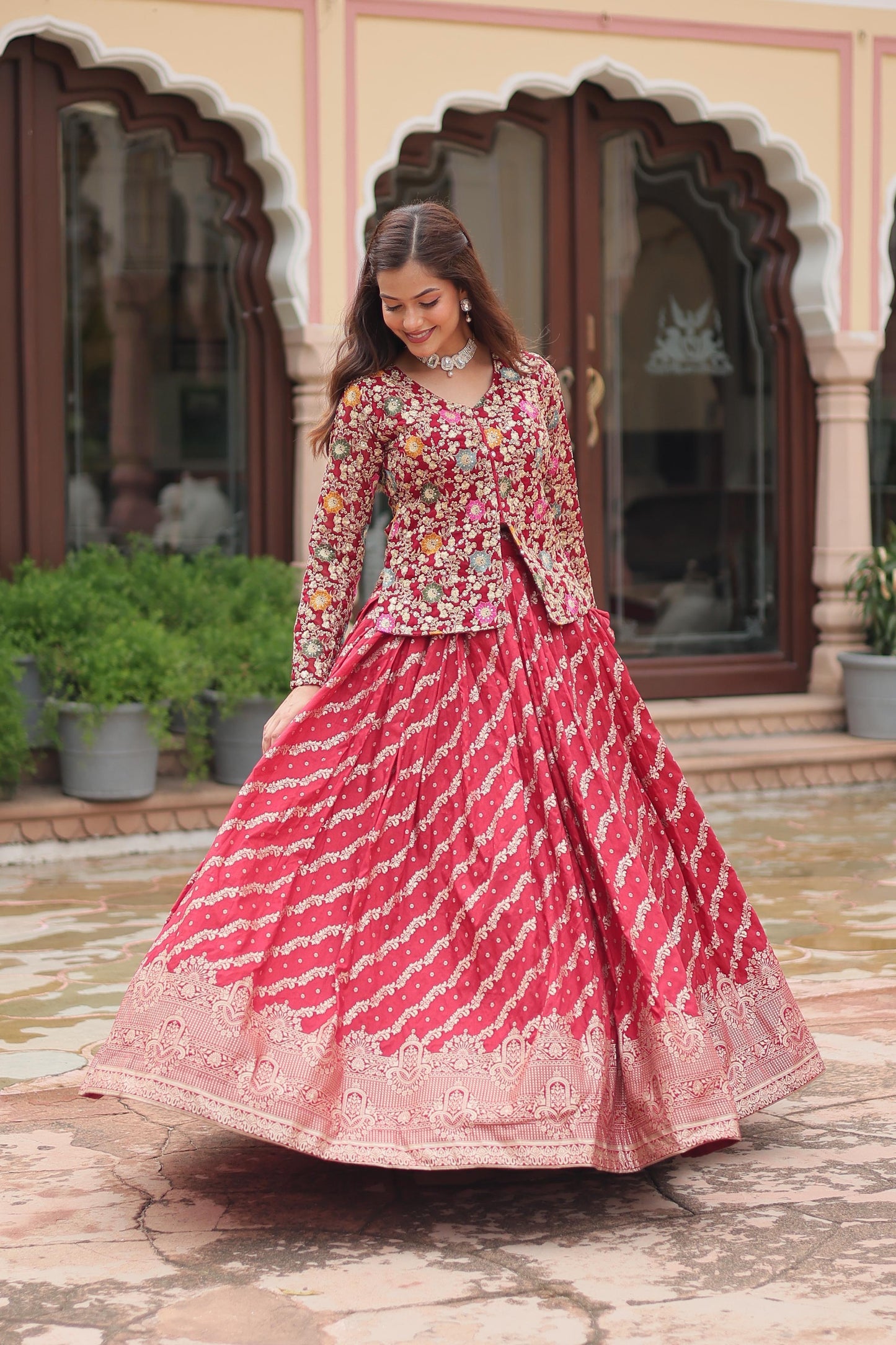 Buy Peplum Lehenga Indore