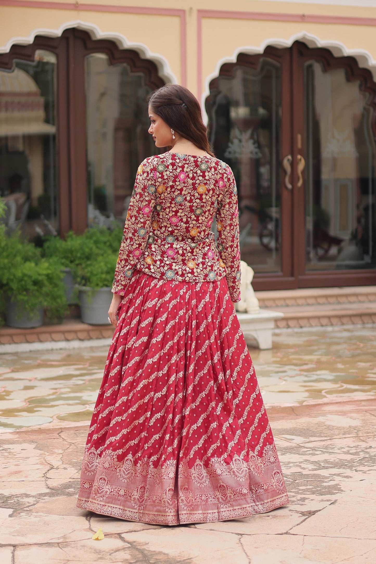 Peplum Lehenga