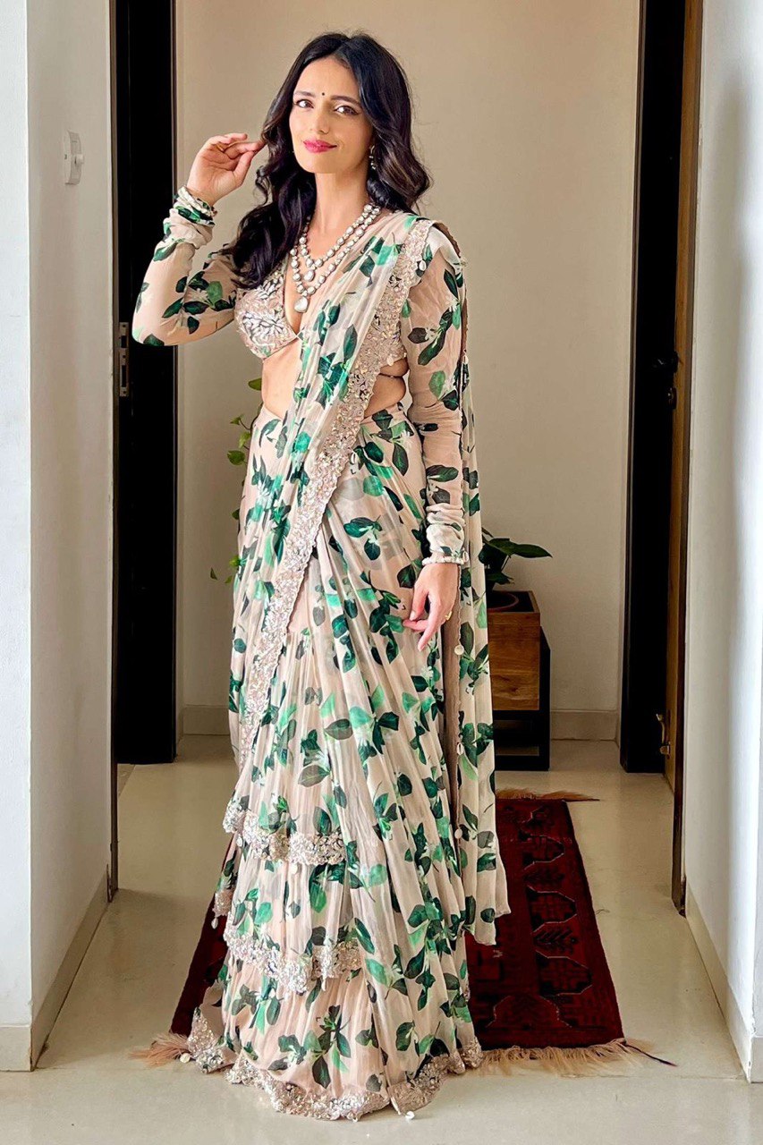 Buy Gorgette Saree Indore