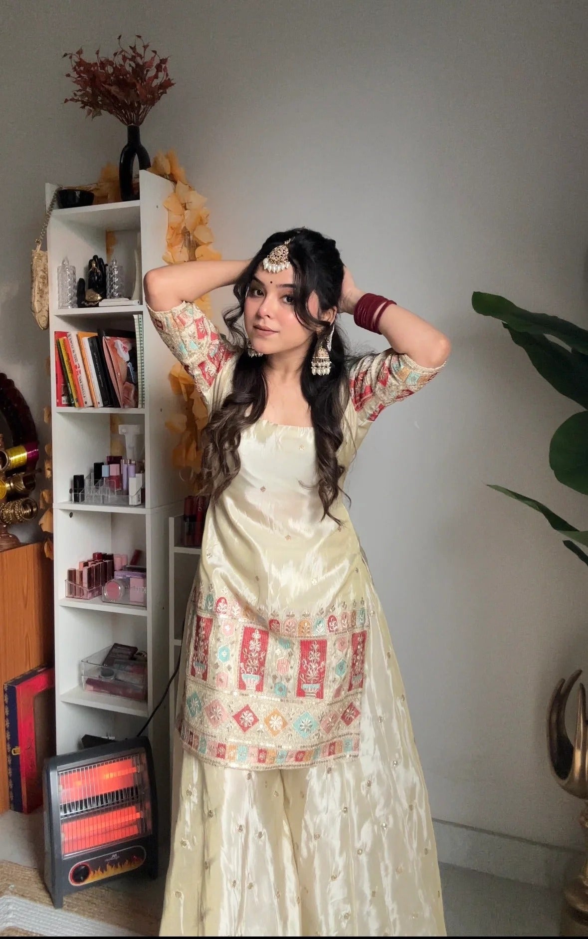 Buy cotton sharara set with dupatta Patna
