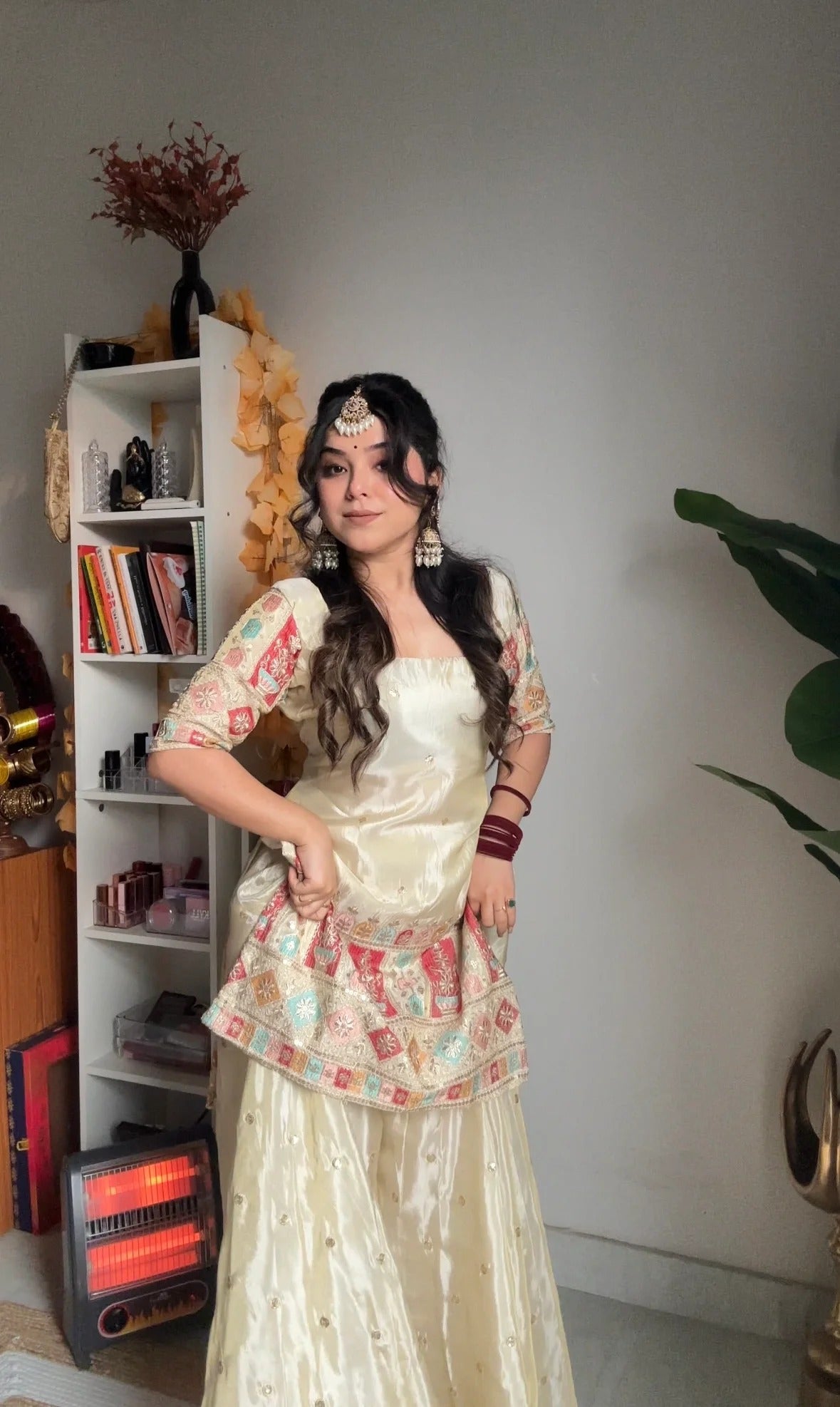 Buy cotton sharara set with dupatta Patna