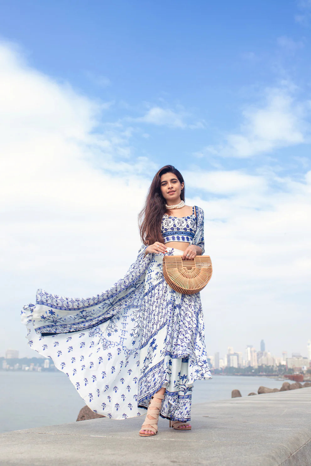 White Dhoti for Women in Delhi