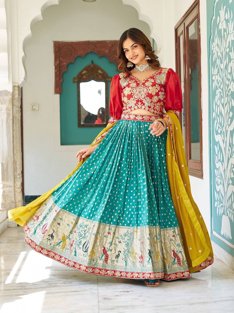 Buy Multicolor Lehenga
