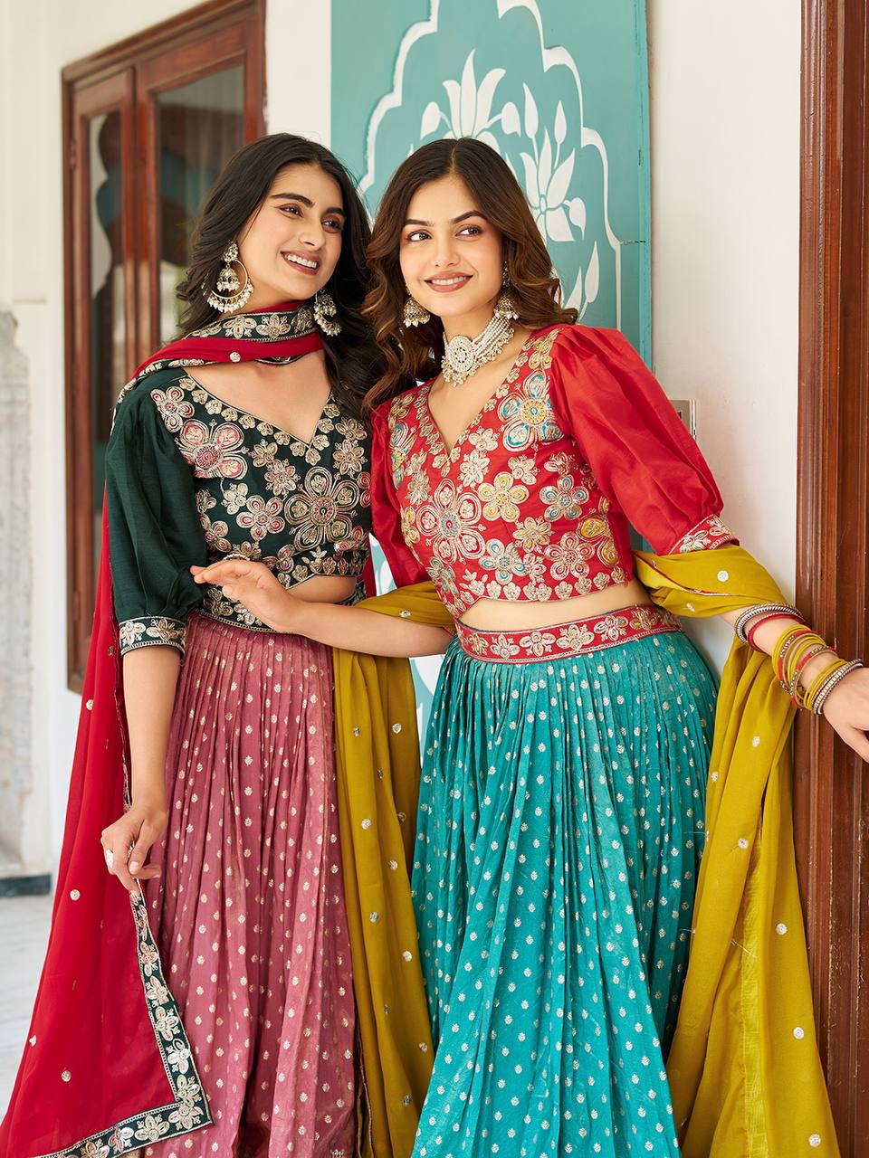 Buy Multicolor Lehenga Indore