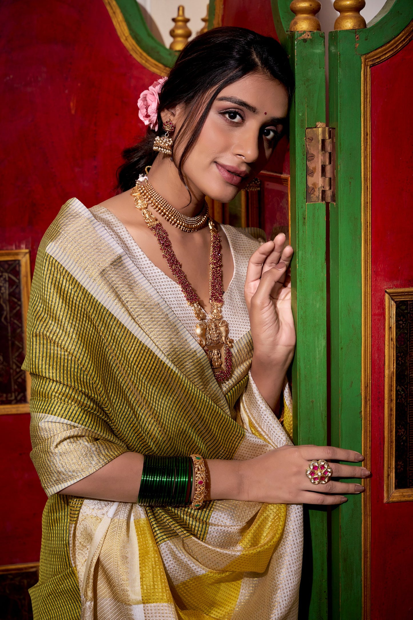 Buy multi colour Designer Saree