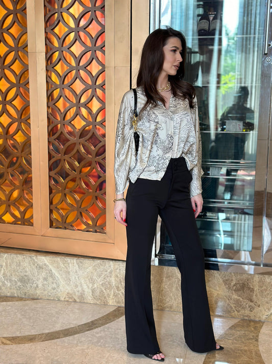 Buy Floral Sheer Shirt