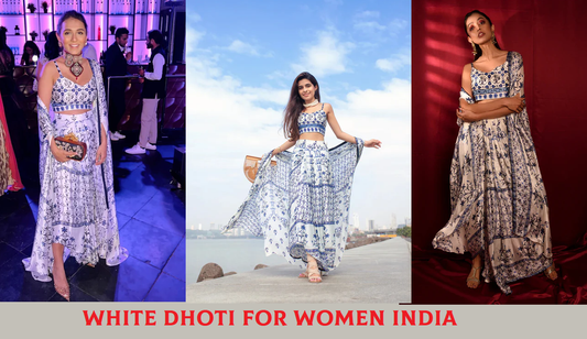White Dhoti for Women India