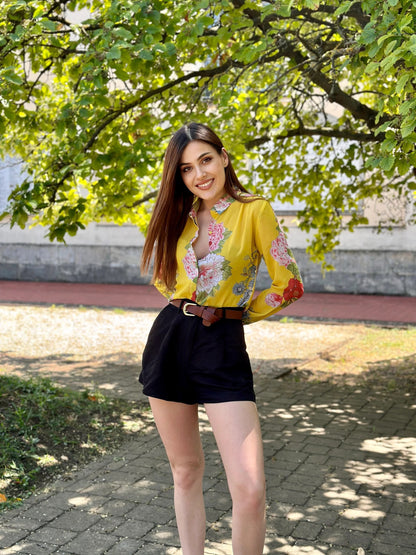 Buy Print Sheer Shirt Lucknow