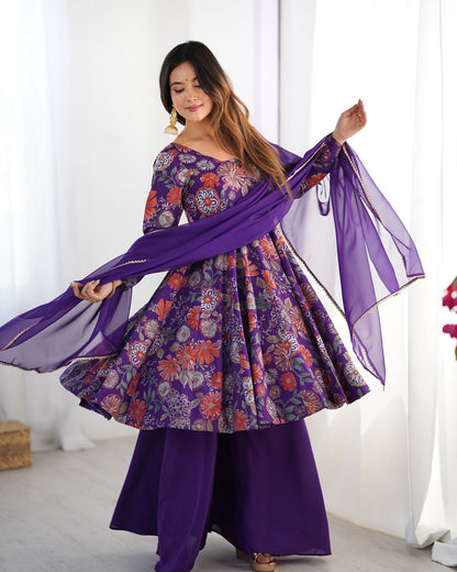 HEAVY PURE SOFT ROMANSILK CHANDERI DISCHARGE PRINT FABRIC
