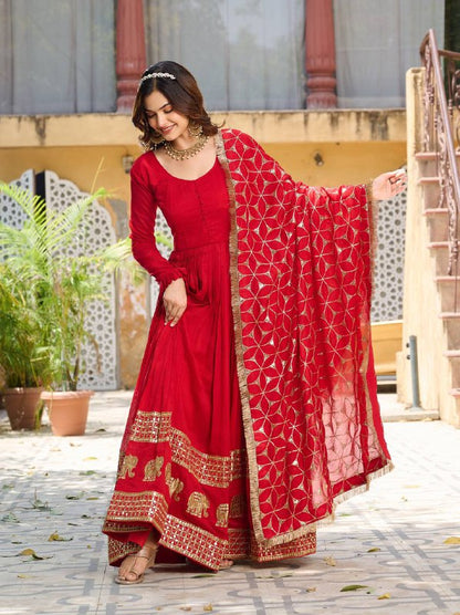 Floral Anarkali Gown in Delhi