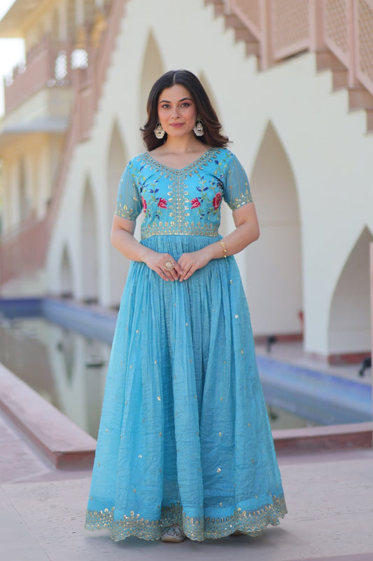 PREMIUM DESIGNER READYMADE GOWN
