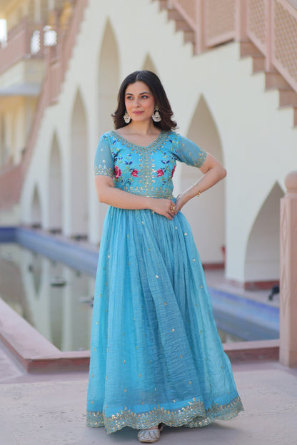 PREMIUM DESIGNER READYMADE GOWN