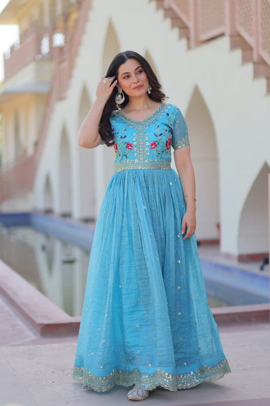 PREMIUM DESIGNER READYMADE GOWN
