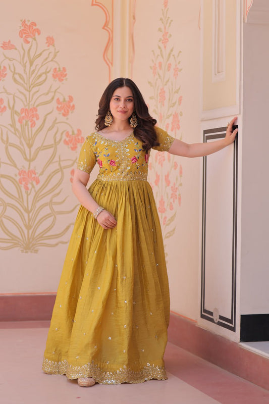 PREMIUM DESIGNER READYMADE GOWN