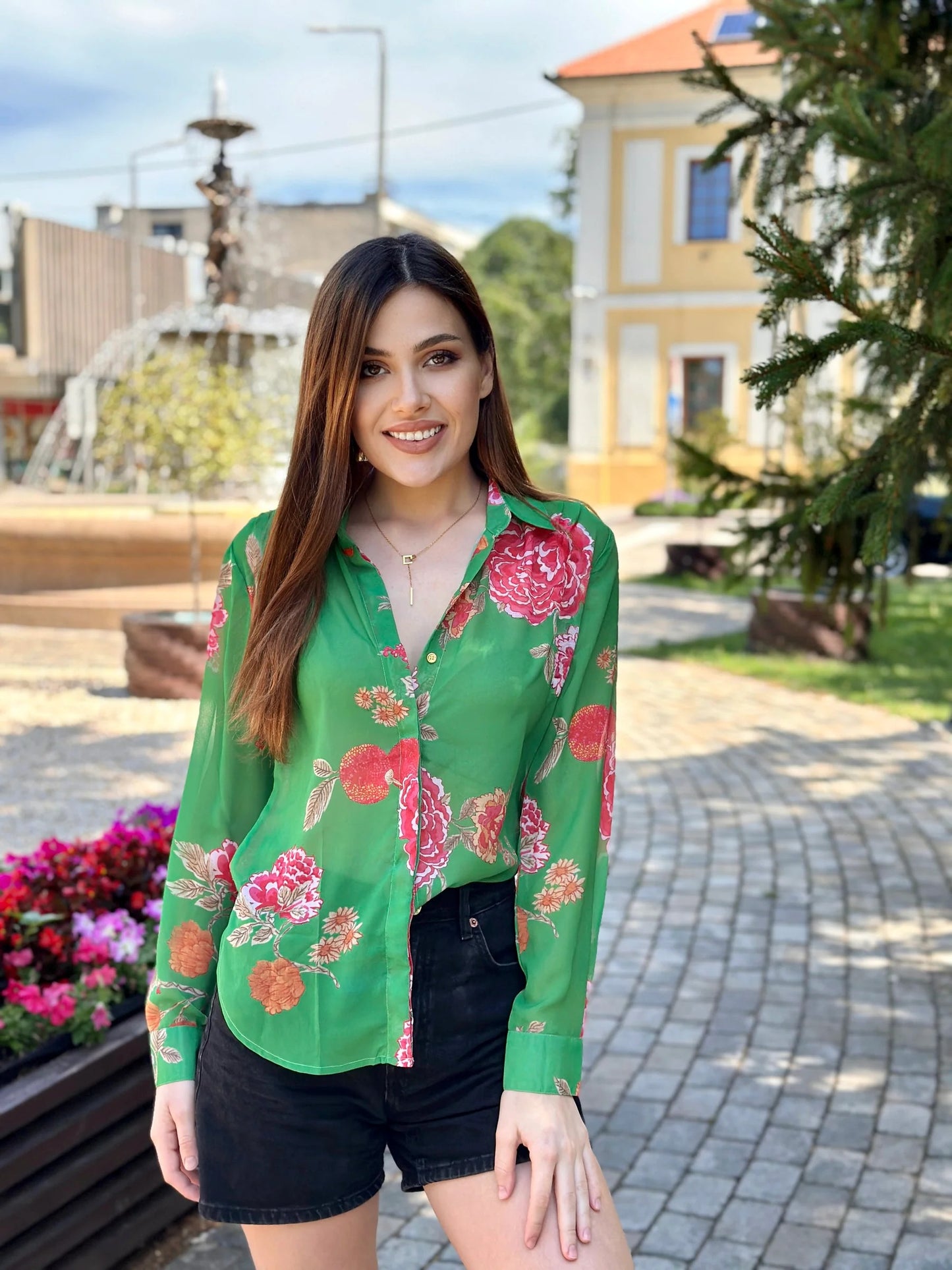 Buy sheer shirt for women