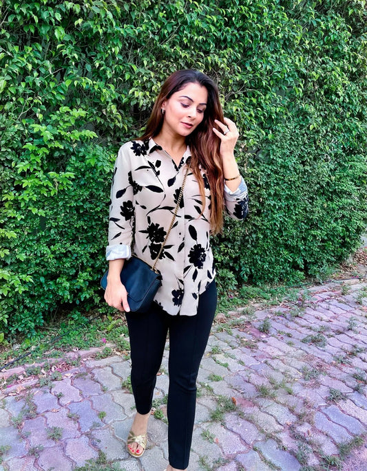 Buy white sheer shirt 