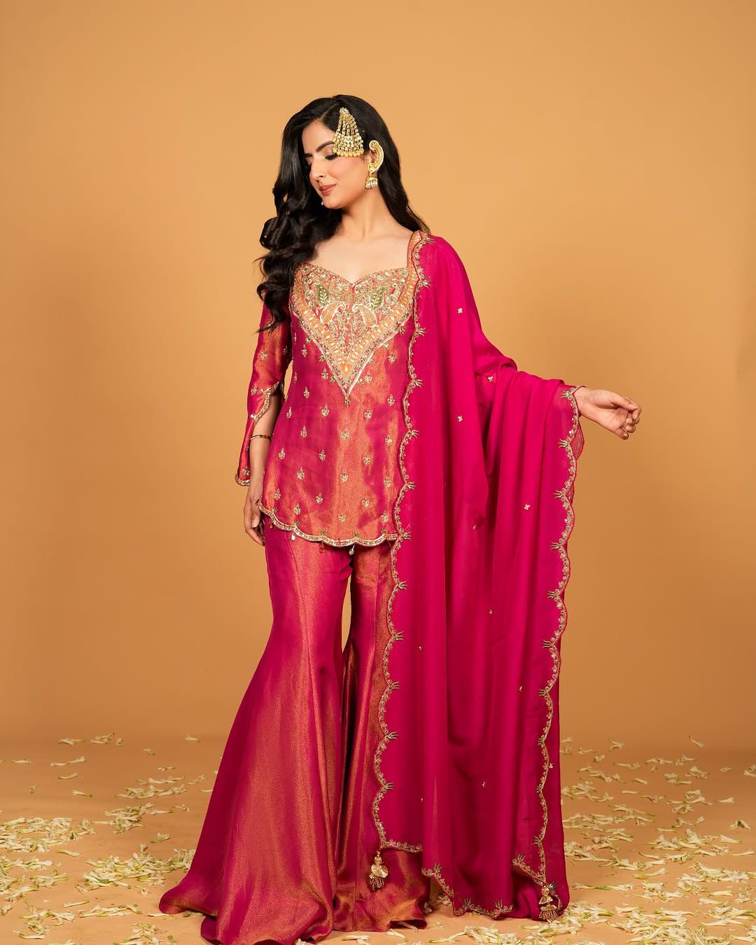 heavy embroidery sharara set in Delhi
