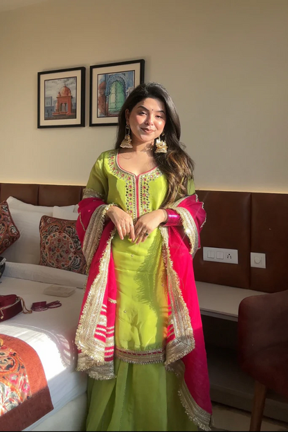 Buy sharara set with dupatta Patna