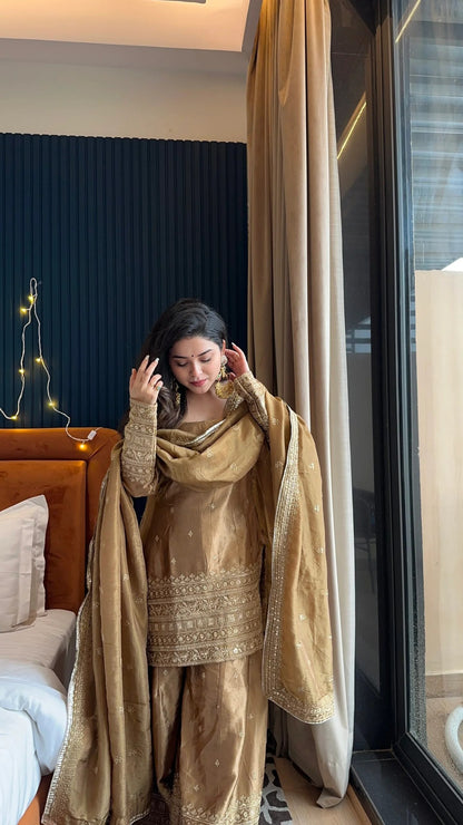 buy kurta sharara set with dupatta party wear Patna