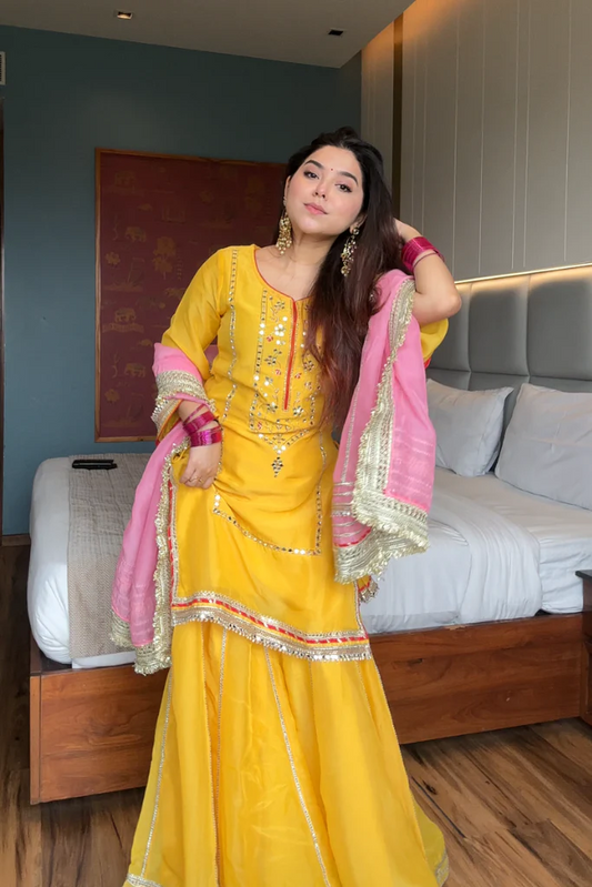 Buy Kurta Sharara Set with Dupatta Patna
