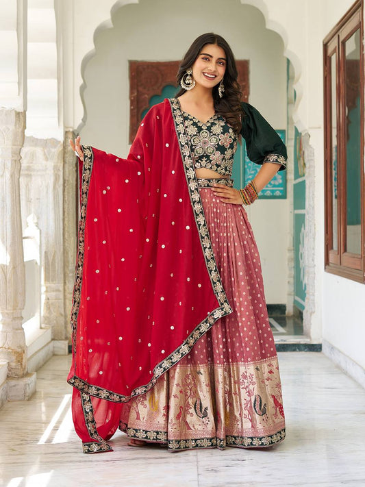 Teal Lehenga Indore