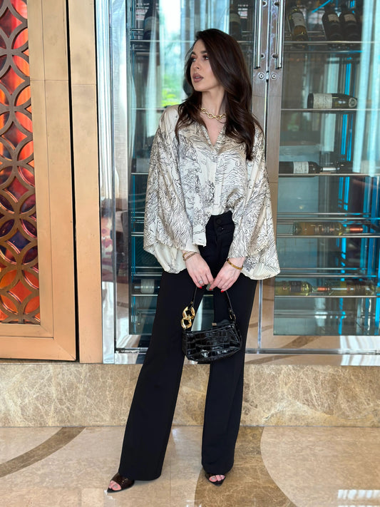 Buy Floral Sheer Shirt Lucknow